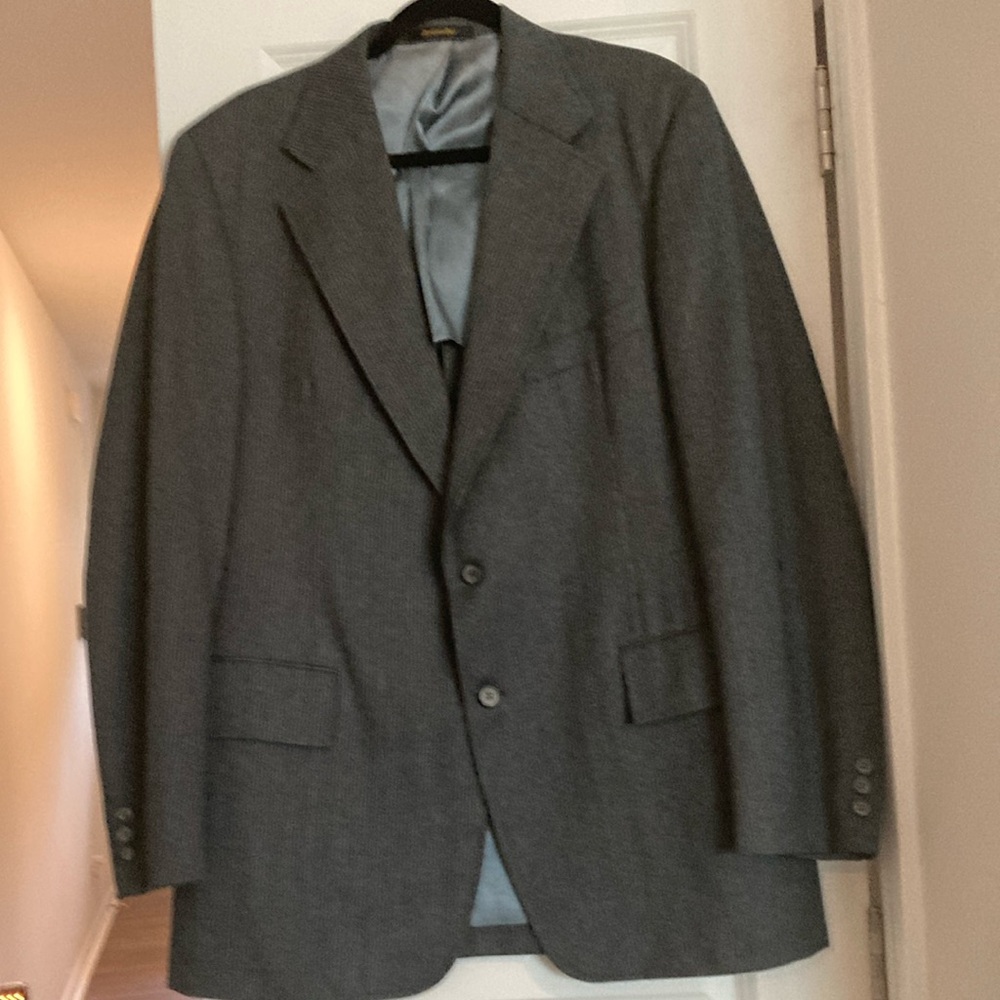 WOODWARD&LOTHROP Men's XL Gray Blazer formal fashion